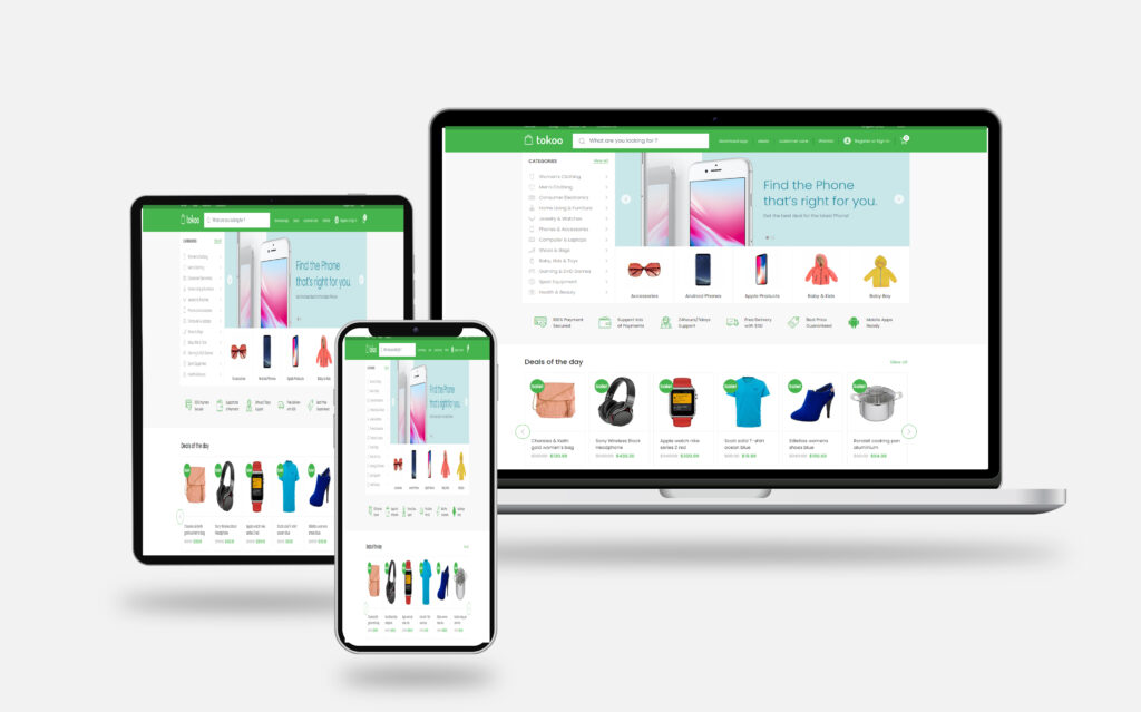 brandweiit ecommerce website Design